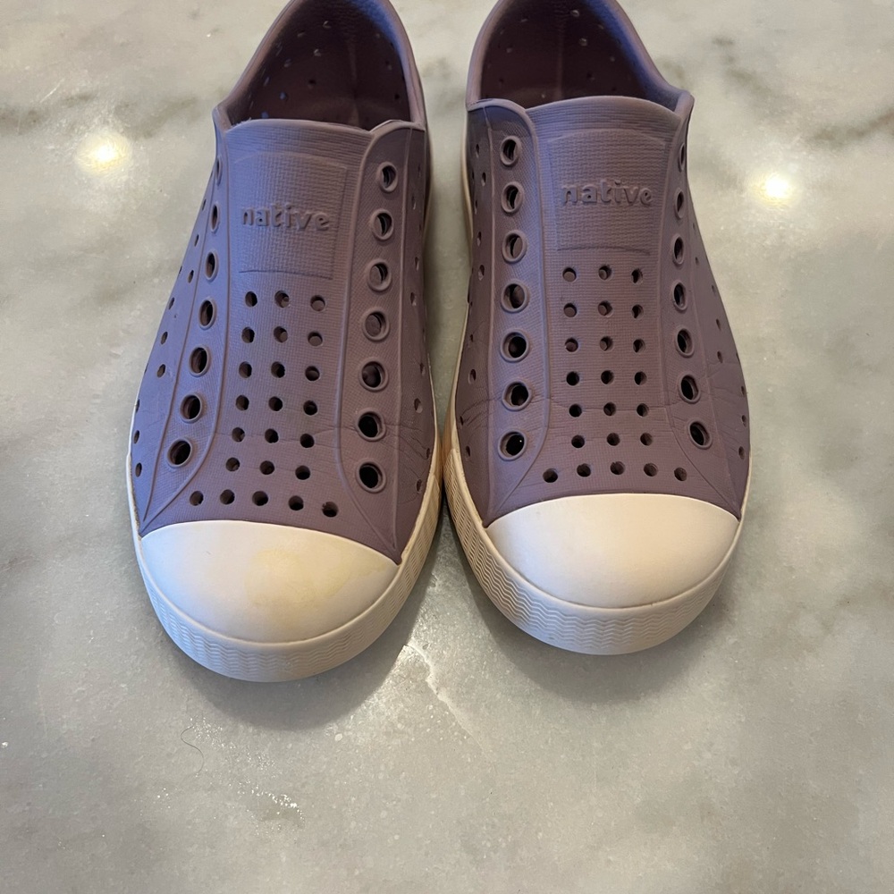 Native Lavender Perforated Slip-Ons